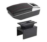 Centre Console Armrest Tray For Vauxhall For O&pel For Adam For Astra J H G For Corsa D C GTC For Mokka X For Insignia Armrest Storage Box(A Red Line No Usb)