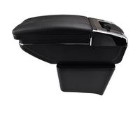centre console car Center Console Armrest Box For VW For Polo For Mk4 2002-2009 For Polo For Vivo Retrofit Parts Holder Decoration(Black Thread)
