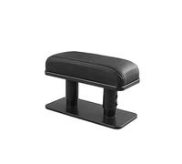 centre console car Universal Car Armrest Cushion Pu Leather Elbow Support Mat Main Driver Co-pilot Position Anti-fatigue Armrest Arm for Protective Pad(Black 1pc)