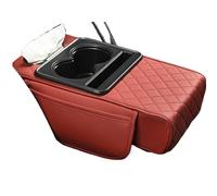 Centre Console Cover - Armrest Pad, Phone Cup Holder, Multifunctional Car Contrast for Arm Rest, Comfortable Storage Organiser for SUV, Saloon, Truck, Car Interior Decoration