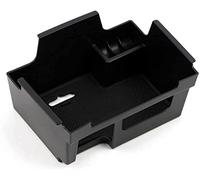 Centre Console Organizer Tray for Jaguar XE XF F-PACE 2016-2018, Armrest Tray Storage Box Hidden Multifunctional Stowing Tidying Anti-Slip Auto Interior Styling Accessories (Black)