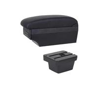 Centre Console Storage Box For Chery For Tiggo 3X For Tiger 2 Car Armrest Box Center Console Central Store Content Storage Box With USB ArmRest Organizer Tray(E1 Black Line)