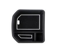 Centre Console Storage Box For VW For T-Roc Troc T Roc 2018-2024 Armrest Tray Organiser Central Armrest Glove Box Accessories Interior Decorative Trim(White mat)