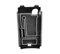 Centre Console Tray Compatible With Genesis For G80 Car Center Console Storage Box Armrest Organizer Tray Car Interior Accessories ABS Color Black