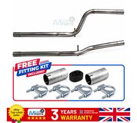 Centre Exhaust Pipe for VW Caddy 1.9 TDI 08-10 + Fit Kit BM51123 2K3253201A