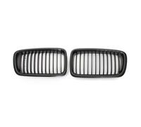 Centre Front Main Grille Car Front Hood Kidney Grille Bumper Single Slat Grill For BMW For 7 Series For E38 For 4 Door For Sedan 1996 1997 1998 1999 2000 2001(Matte Black)