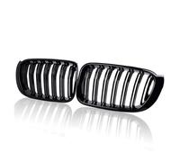 Centre Grid For BMW F25 Grille Dual Line Front Replacement Kidney Grill Gloss Black FOR X3 F25 2014-2016 X4 F26 2015-2017 Radiator Grille