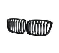 Centre Grid For BMW X3 X3M G01 X4 G02 2018-2020 Front Bumper Grill Grille Gloss Black Single Slat Sport Style Radiator Grille
