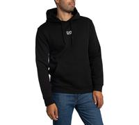 Centre Logo Pullover Hoodie Black/White M