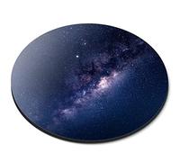 Centre of the Milky Way Sky Flexible Round 5mm Rubber Mouse Mat Pad Office Home Novelty Printed Desk Accessory #63050