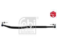 febi bilstein 39368 Drag Link with castle nuts and cotter pins, from steering gear to 1st idler arm, pack of one