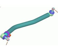 Centre Rod Assembly LEMFOERDER 38660 01 for VOLVO FM II 10.837 2013-