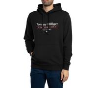 Centre Stack Pullover Hoodie Black M