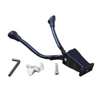 Centred Mounted Bicycle Two-Legged Stand, Quick Release Bipod Stand for Road Bikes, Sturdy Metal Stand for Road Bike, Mountain, Outdoor, Bicycle Parking, Tour