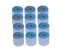 Centrefeed Paper Towel Rolls - Blue, 2-Ply, 150m - Pack of 6 | High Absorbency, Embossed, Ideal for Commercial & Domestic Use (Blue, 12, 12-Pack)