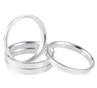 Centric Wheel Spacers 4Pcs Car Hub Centric Rings Wheel Spacer Center Ring 73.1-66.45 73.1-66.6 73.1-67.1 73.1-70.3 73.1-72.6mm Wheel Studs(73.1-66.45mm)