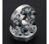 Centric Wheel Spacers For Toyota For 86 2Pieces 5x100 56.1mm Wheel Spacer Adapter 5 Lug 15/20/25/30/50mm Wheel Studs(45mm Silver)