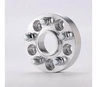 Centric Wheel Spacers Wheel Spacer Adapter PCD 5x100 CB 54.1mm Forged Aluminum Alloy 2 Pieces For Toyota For Corolla For Caldina Wheel Studs(2silver spacers 15mm A)