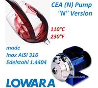 Centrifugal Industrial Pump in Stainless Steel AISI316 Lowara CEA(N) 3x400V 50Hz