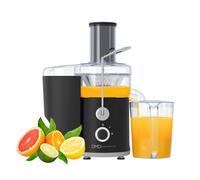 Centrifugal Power Juicer, 2 Speed Whole Fruit and Vegetable Juice Extractor BPA-Free with Stainless Steel Blades DMD Collective Black One Size