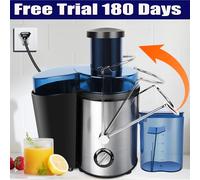 Centrifugal Juicer Machines Whole Fruit and Vegetable DIY 1000W 3" Wide ,2 Speed