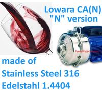 Centrifugal pump CA120/35N2Hp steel316 industrial & farm watering 3x400V Lowara