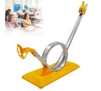 Centrifugal Rail Physics Teaching Instrument - Roller Coaster Model for Mechanics Experiments in Laboratories, Schools, and Colleges