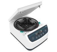 Centrifuge Machine, Electric Low Speed, 96-well Plates, 500-2000rpm, Timing 30s-59min50s, LED Display, Program Memory Function, Lab Sample Separation