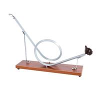 Centripetal Force Experiment Demonstrator Wooden Metal Roller Track Model for Science Education and Classroom Teaching Mechanics Experiment Set