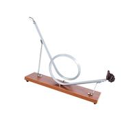 Centripetal Force Experiment Demonstrator Wooden Metal Roller Track Model for Science Education and Classroom Teaching Roller Ride Model Set