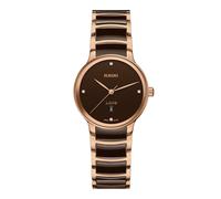 Centrix Diamonds 30.5mm Ladies Watch Brown