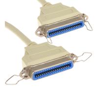 Centronics IEEE-1284 Parallel Printer Cable 36 Pin Female to Female 2m