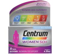 CENTRUM 50 Plus Multivitamin Tablets for Women, Pack of 30
