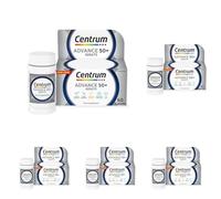 Centrum Advance 50+ Multivitamin Tablets for Men and Women, Vitamins with 24 Essential Nutrients Including Vitamin C, D and Zinc, 60 ct (Packaging and Tablet Colour May Vary Slightly) (Pack of 5)