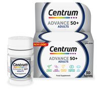 Centrum Advance 50+ Multivitamin Tablets 30'S