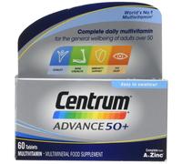 CENTRUM ADVANCE 50 Plus Multivitamin Tablets, Pack of 60