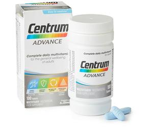 Centrum Advance Multivitamin - 100 Tablets