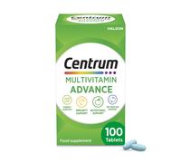 Centrum Advance Multivitamin & Mineral Supplements, 24 essential nutrients including vitamin D, C, Calcium, Daily Multivitamin Tablets, 100ct (Packag