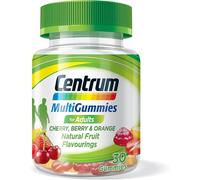 Centrum Multigummies for Adults Cherry Berry & Orange 30 Gummies