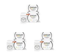 Centrum Advance Multivitamin Tablets for Men and Women, Vitamins with 24 Essential Nutrients Including Vitamin C, D and Zinc, 30 ct (Packaging May Vary) (Pack of 3)