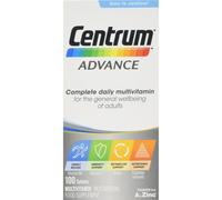 Centrum Advance Multivitamin Tablets, Pack of 100