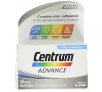 CENTRUM ADVANCE Multivitamin Tablets, Pack of 30