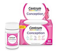 Centrum Conception Vitamins for Women, Fertility Supplements with 400μg Folic Acid, 30 Tablets