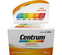 Centrum Energy Multivitamin Tablets 30's