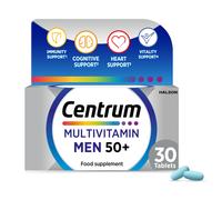 Centrum Men 50+ Multivitamins & Mineral Supplements, 23 essential nutrients including vitamin D, C, Zinc, Daily Multivitamin Tablets, 30ct (Product m