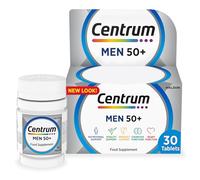 Men 50+ Multivitamin & Mineral Tablets, 24 essential nutrients including Vitamin D, Complete Multivitamin Tablets, 30 tablets