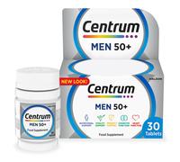 Centrum Men 50+ Multivitamins & Mineral Supplements, 23 essential nutrients including vitamin D, C, Zinc, Daily Multivitamin Tablets, 30 ct