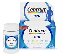 Centrum Men Multivitamins | 24 key nutrients | 2 X 30 Total 60 Tablets