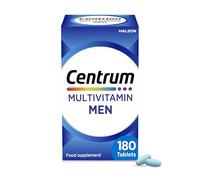 Centrum Multivitamin for Men, 23 Essential nutrients Including Vitamin D, C, and Magnesium, 180 Tablets