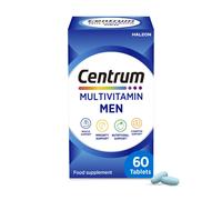 Centrum Multivitamin for Men, 23 Essential nutrients Including Vitamin D, C, and Magnesium, 60 Tablets (Packaging May Vary)
